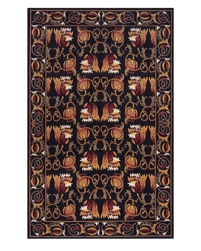 Momeni Art Nouveau Collection Rug [Black]