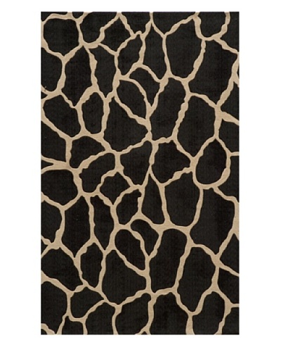 Momeni Deco Collection Rug, Charcoal, 5′ x 8′