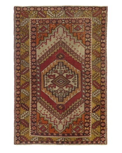 Momeni One-of-a-Kind Hand-Knotted Rug, Multi, 3′ 7″ x 5′ 6″