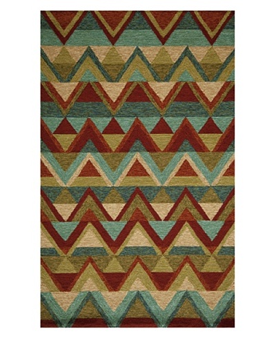 Momeni Veranda Indoor/Outdoor Rug Multi, 2′ x 3′