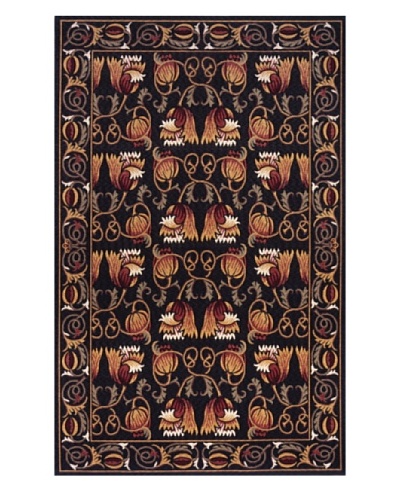 Momeni Nouveau NOUVENV-05BLK5080 Black Rug