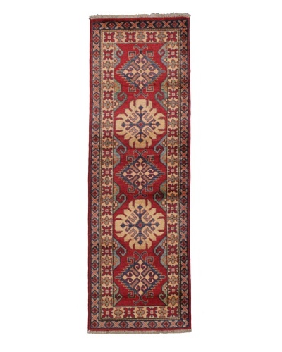 Momeni One of a Kind Pakistani Kazak Rug, 2' x 6' 5 Runner