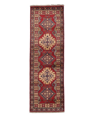 Momeni One of a Kind Pakistani Kazak Rug, 2′ x 6′ 5″ Runner