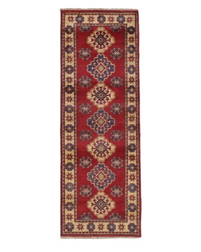 Momeni One of a Kind Pakistani Kazak Rug, 2′ 2″ x 6′ 4″ Runner