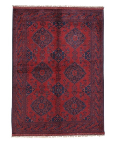 Momeni One of a Kind Pakistani Tribal Geometric Rug, 5′ 6″ x 7′ 7″