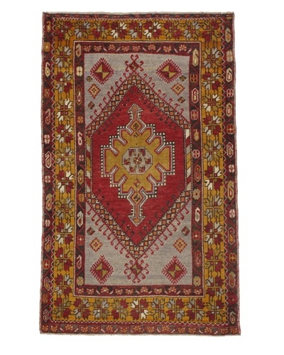 Momeni One of a Kind Authentic Turkish Anatolian Rug, 3′ 7″ x 5′ 11″