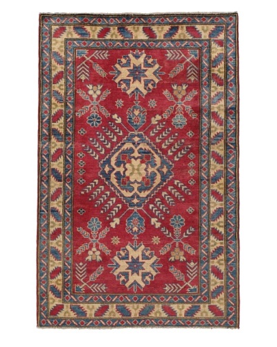 Momeni One of a Kind Pakistani Kazak Rug, 3′ 8″ x 5′ 7″