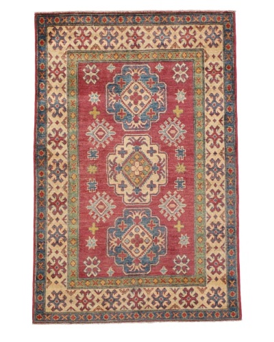 Momeni One of a Kind Pakistani Kazak Rug, 3′ 7″ x 5′ 6″