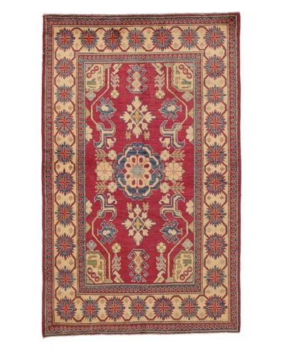 Momeni One of a Kind Pakistani Kazak Rug, 3′ 11″ x 6′ 3″