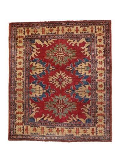 Momeni One of a Kind Pakistani Kazak Rug, 3′ 9″ x 5′ 4″