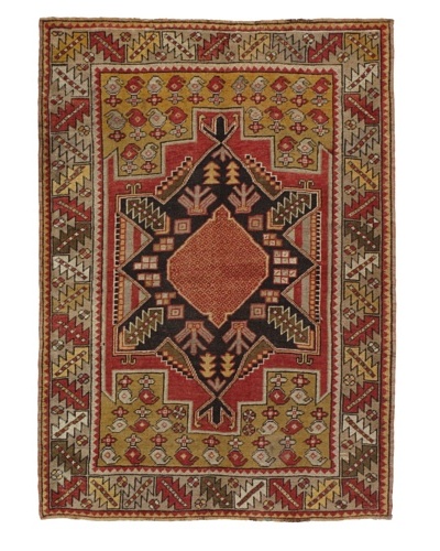Momeni One of a Kind Authentic Turkish Anatolian Rug, 3′ 9″ x 5′ 3″