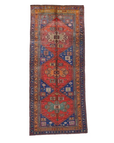 Momeni One of Kind Vintage Authentic Turkish Anatolian Rug, 4'6 x 10'10