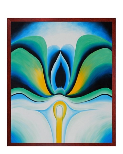 Georgia O'Keeffe: Blue Flowers