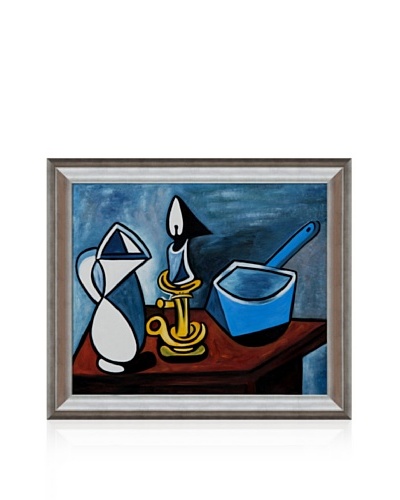 Pablo Picasso Enamel Saucepan Framed Oil Painting, 20 x 24