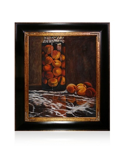 Claude Monet Jar of Peaches Framed Oil Painting, 20 x 24