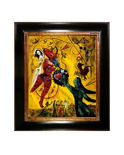 Marc Chagall The Dance Framed Oil Painting, 24″ x 20″