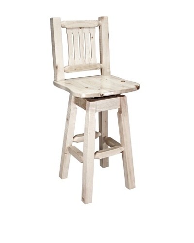 Montana Woodworks Homestead Swivel Bar Stool