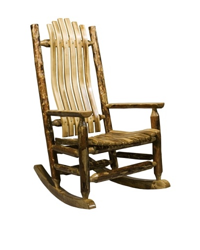 Montana Woodworks Glacier Country Log Rocker