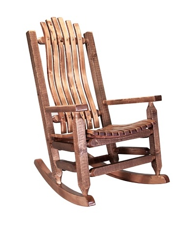 Montana Woodworks Homestead Stained & Lacquered Rocker