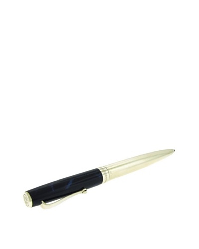 Montegrappa Series 300 Ballpoint Pen, Silver Blue