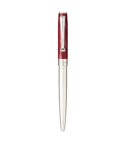 Montegrappa Personal Mini Ballpoint Pen, Silver Red