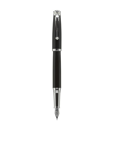 Montegrappa Memoria Fountain Pen, Black Fine Nib