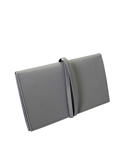 Morelle & Co. Audrey Leather Jewelry Envelope, Paloma Grey