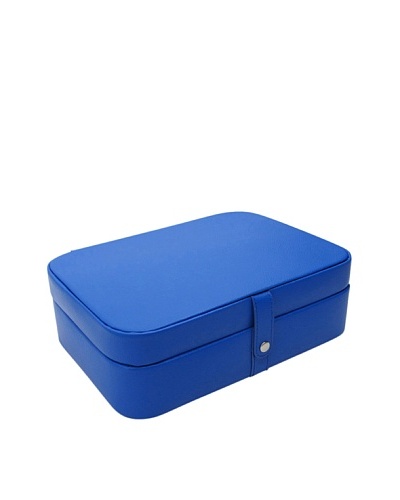 Morelle & Co. Kimberly Versatile Jewelry Box, Dazzling Blue