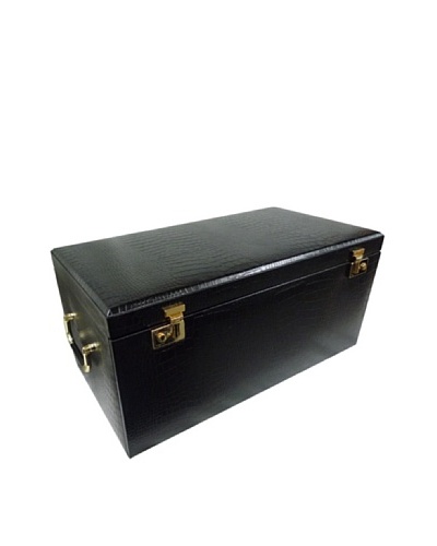 Morelle & Co. Elizabeth Large Illuminated Jewelry Box, BlackAs You See