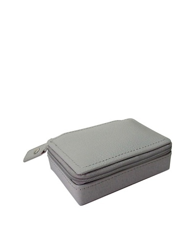 Morelle & Co. Vicky Zippered Jewelry Case, Paloma Grey