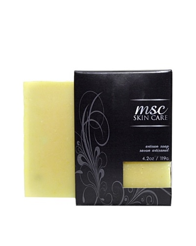 MSC Skin Care and Home 4.2-Oz. Handmade Artisan Soap with Shea Butter, Ginger/Lime