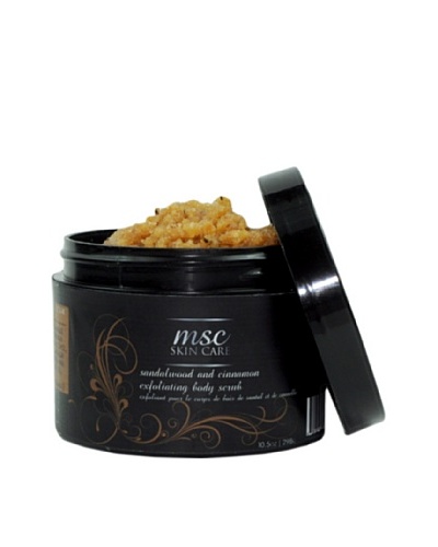 MSC Skin Care and Home 10.5-Oz. Handmade Exfoliating Sugar Body Scrub, Sandalwood/Cinnamon