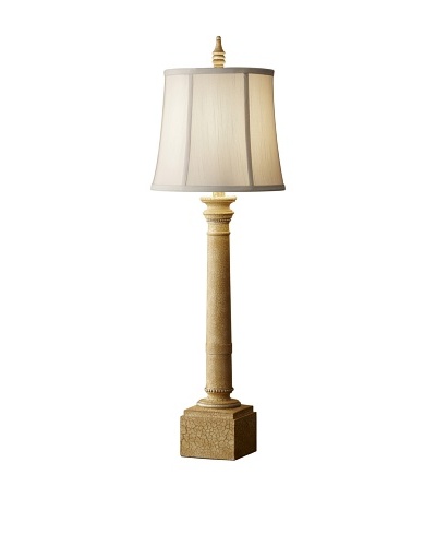 Feiss Lighting Porter Table Lamp [Ivory Crackle]