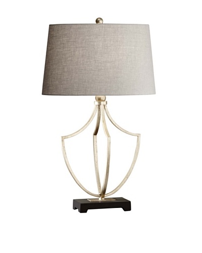 Feiss Lighting Grandeur Collection Table Lamp [Silver/Black/Grey]