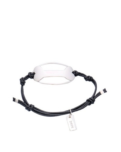 My Canine Kids Binki + Boo Adjustable Oval Bone Bracelet