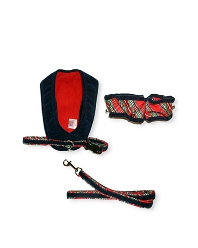 My Canine Kids Walk Fit Harness, Neck Scrunchie & Lead Gift Set