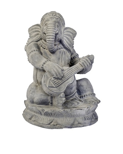 My Spirit Garden Stonewashed Volcanic Ash Sitar Ganesha