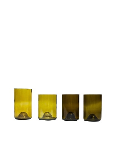 Set of 4 Assorted Wine Tumblers