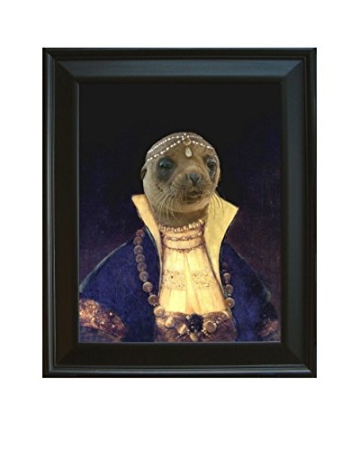 Princess Pinniped of the Caspian Sea Framed Giclée Print