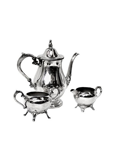 1940s Vintage 3-Piece Tea/Coffee Set By 1883 F.B Rogers Silver Co.