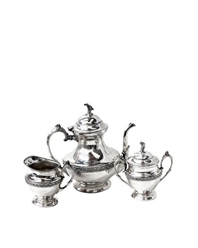 1950s Vintage 3-Piece Tea/Coffee Set By 1883 F.B Rogers Silver Co.