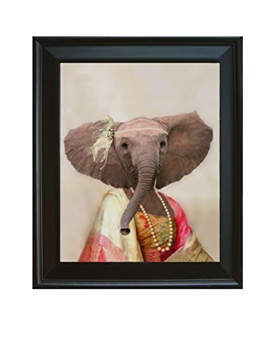 Elinor The Elegant Elephant Framed Giclée Print