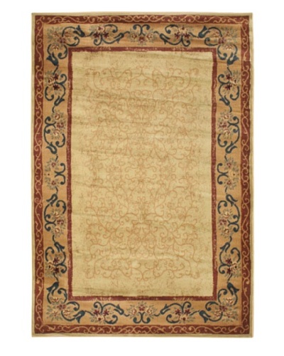 Jardiniere Rug, Beige/Light Gold, 5' 3 x 7' 9