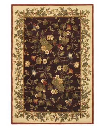 Jardiniere Rug, Dull Red, 5' 3 x 7' 7