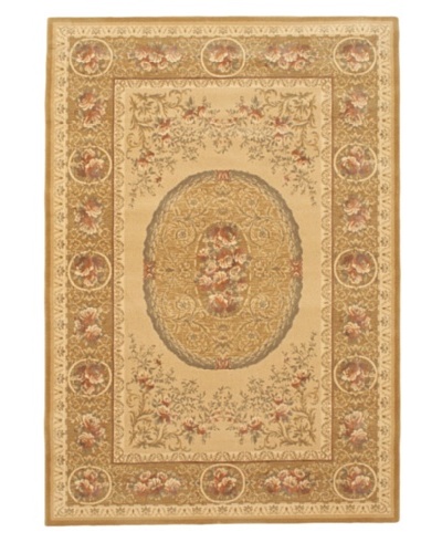 Royale Rug, Beige, Light Brown, 5′ 3″ x 7′ 6″