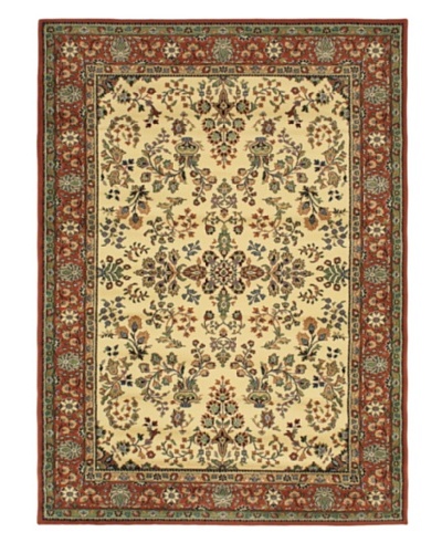 Jardiniere Rug, Copper/Cream, 5' 5 x 7' 5