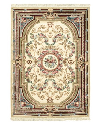 Jardiniere Rug, Cream, 5′ 7″ x 7′ 10″