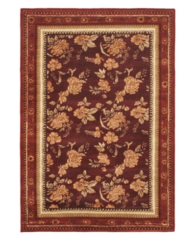 Chateau Versailles Rug, Dark Red, 5' 3 x 7' 7