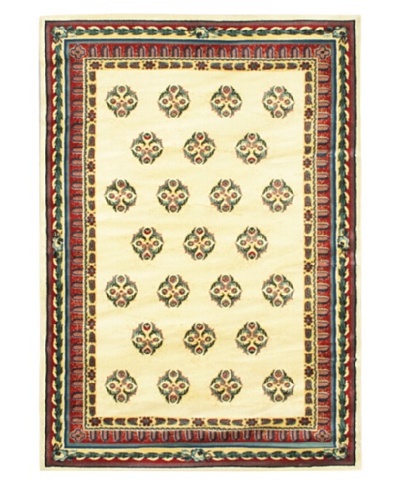 Jardiniere Rug, Light Yellow, 5′ 3″ x 7′ 6″