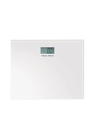 Nameek's Rainbow Electronic Bathroom Scale, White